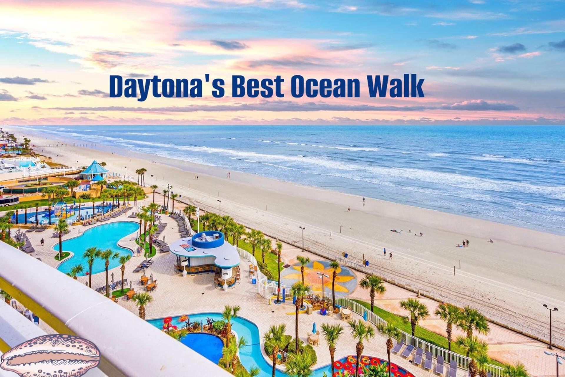 14Th Floor 2 Bedroom Resort Condo Direct Oceanfront Wyndham Ocean Walk Resort Daytona Beach 1401 エクステリア 写真