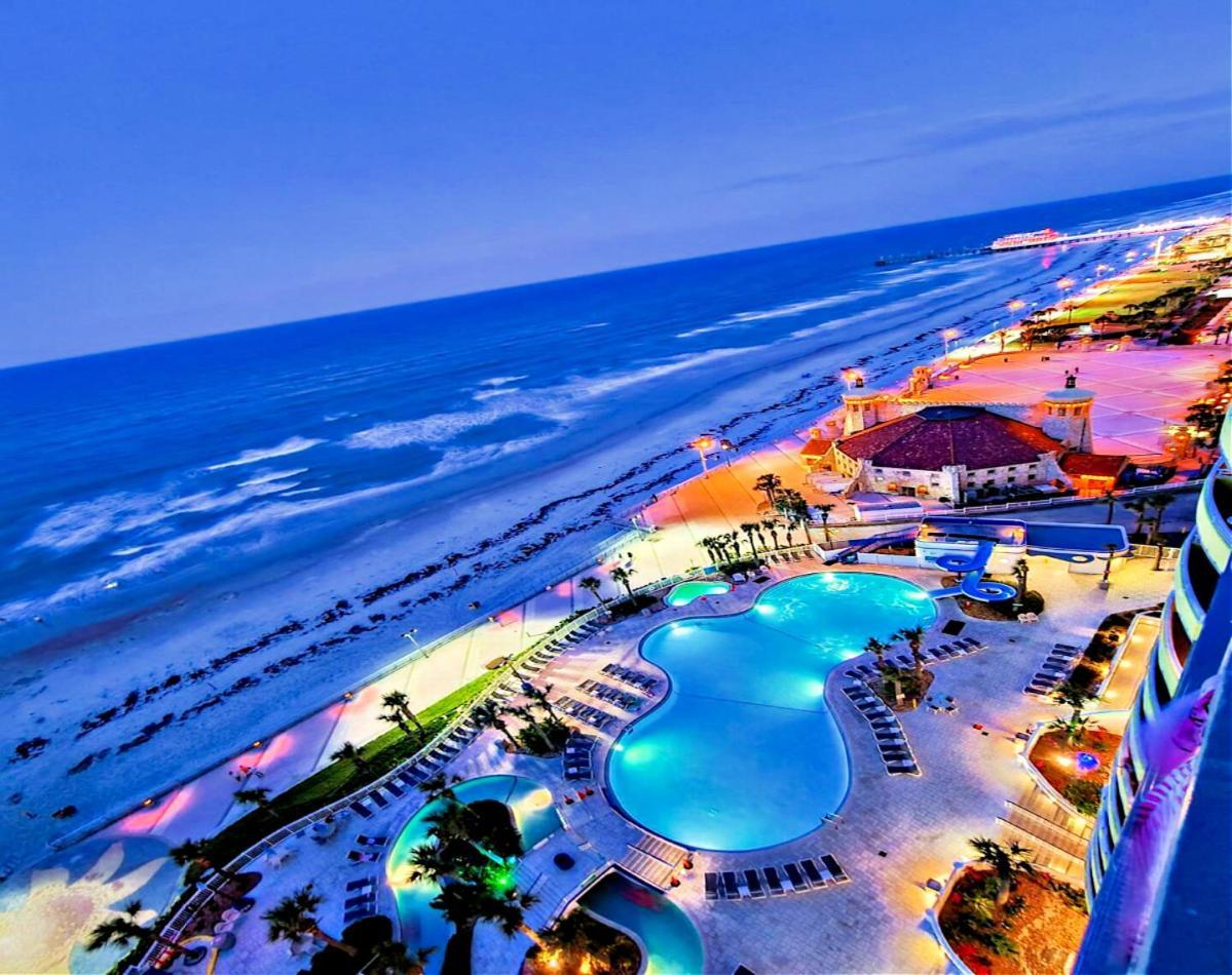 14Th Floor 2 Bedroom Resort Condo Direct Oceanfront Wyndham Ocean Walk Resort Daytona Beach 1401 エクステリア 写真